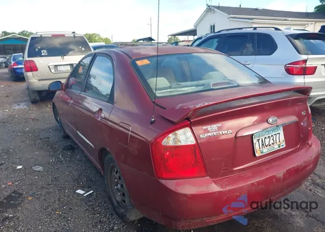 2005 Kia Spectra Ex/Lx/Sx из США, поврежденный, VIN KNAFE121255152957